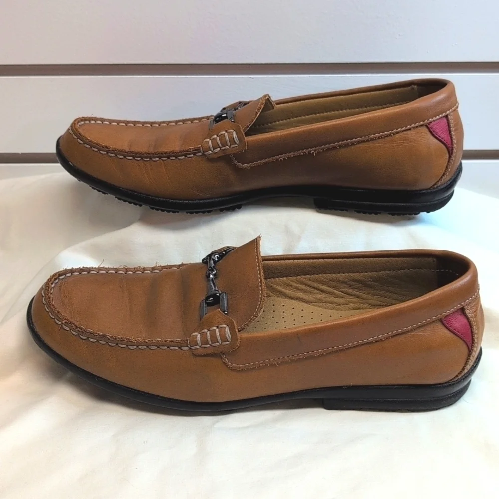 Footjoy men's Club Casual Buckle loafers 9 1/2 M NWOB